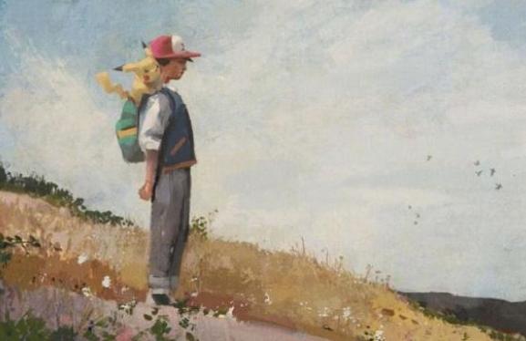 画师画的皮卡丘,画家画的皮卡丘