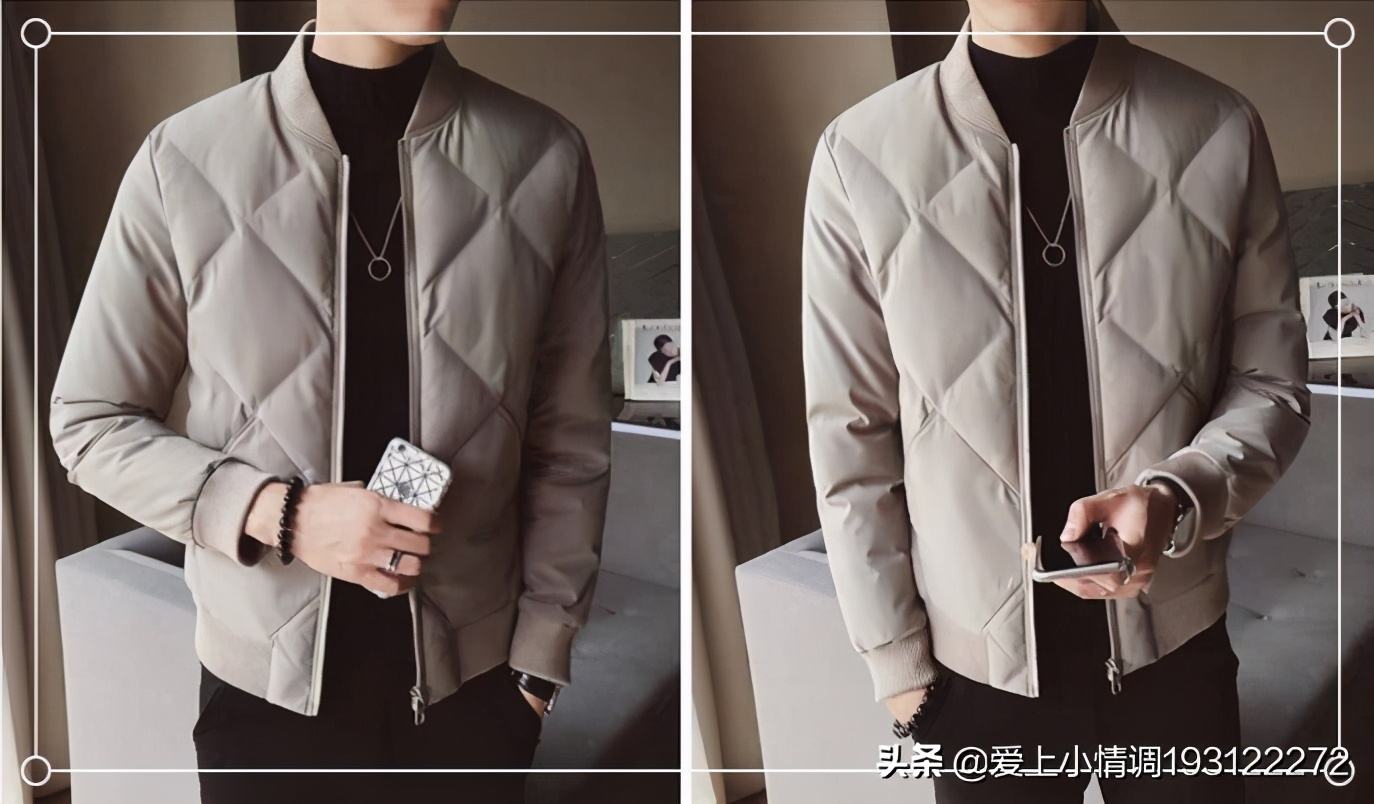 男士保暖外套冬季棉服搭配,海澜之家男士棉服外套