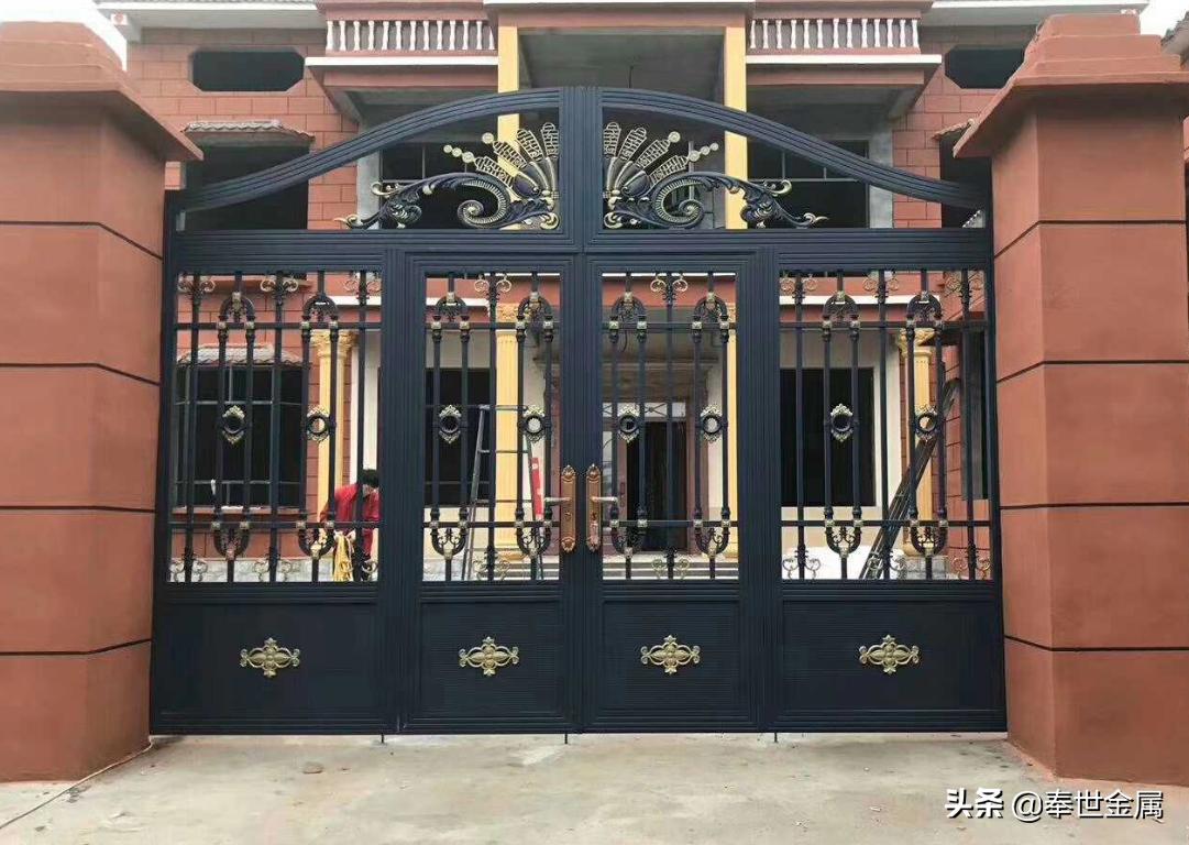 庭院大门这样选,农村庭院大门宽和高最佳尺寸