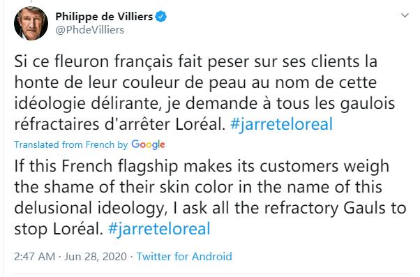 欧莱雅申请召回化妆品,欧莱雅删除护肤品中美白等字眼