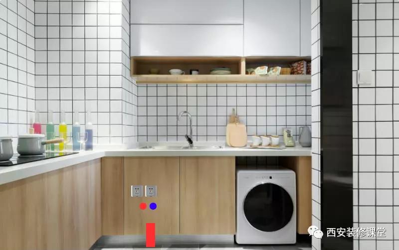 厨房水槽水电怎么预留更合适,厨房装修水电如何预留尺寸