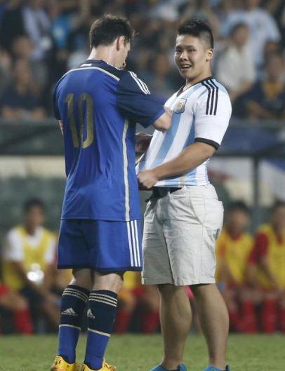 梅西暖心,梅西的暖心时刻