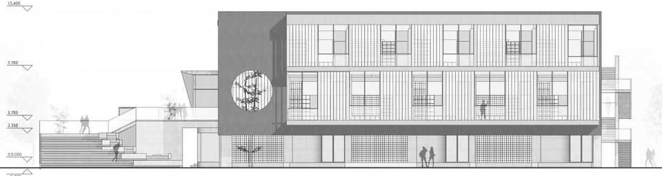 北京君谊中学国际部/意度建筑