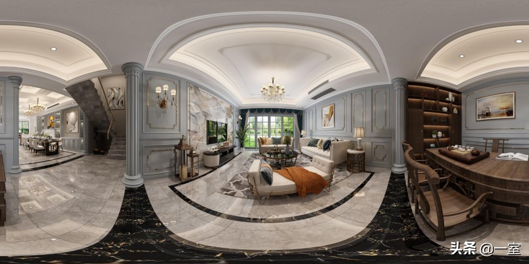 全景效果图最大的,如何出全景效果图