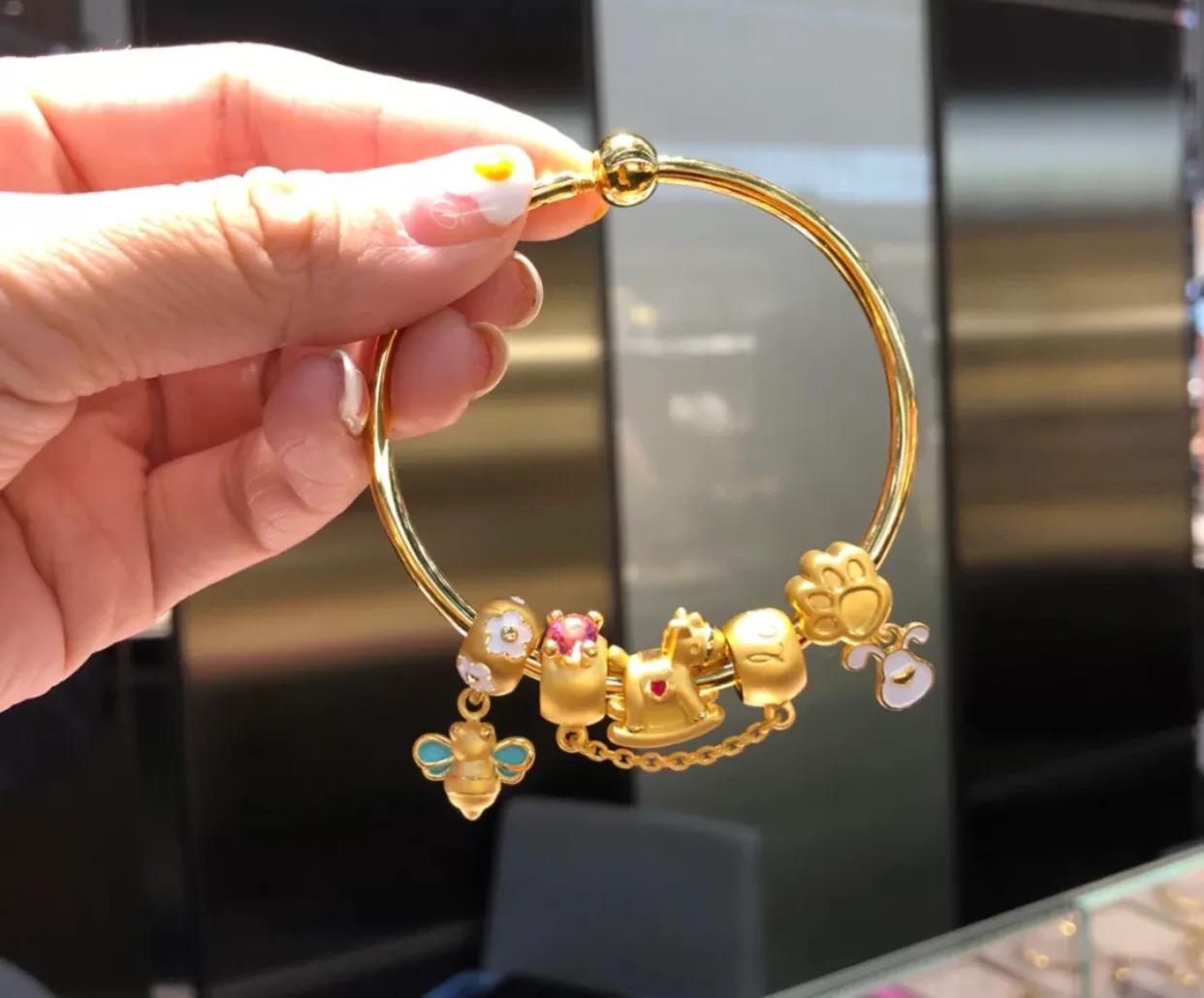 周大福周生生周大生中国黄金,周生生最好看的一款黄金手镯