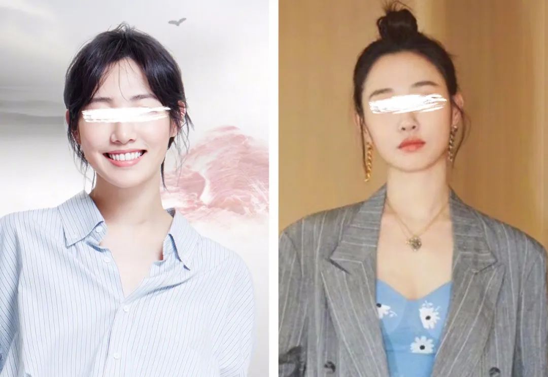 女生脸大的8种类型，第5种超耐老，​最后一种没救了？