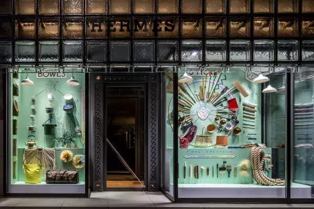 2016年成都爱马仕橱窗,爱马仕东京银座橱窗设计