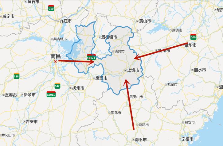 上饶市,众多优势齐发力,“江西第五”不应成为天花板