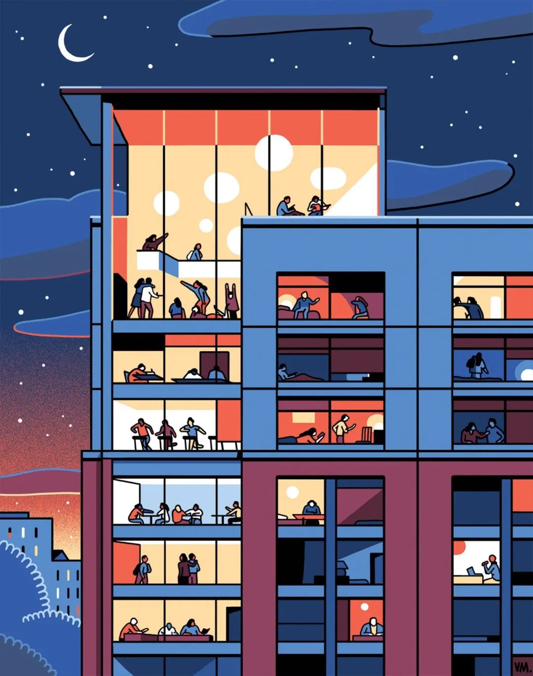 清醒着游过每一个夜晚的人，都在想些什么？