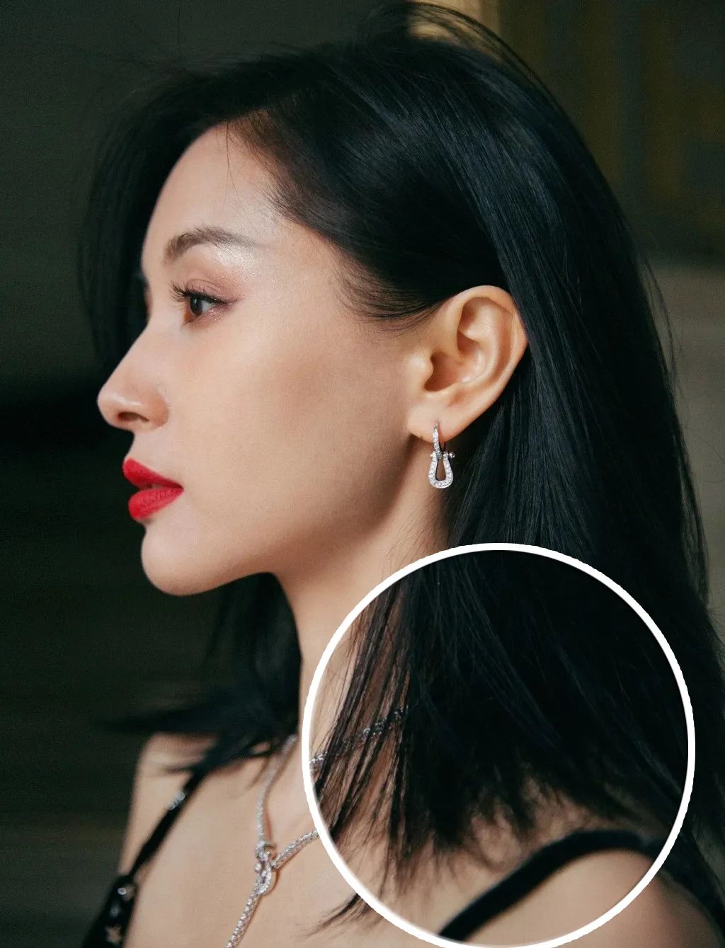 长头发显高显脸小发型,适合矮个子脸小的短发型