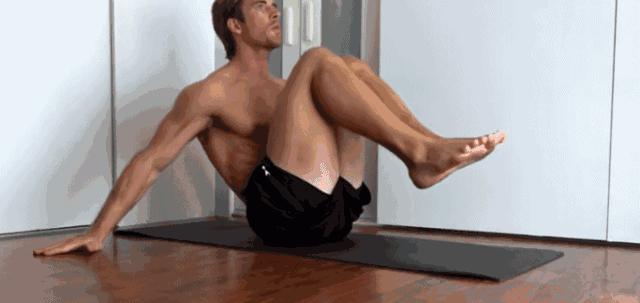 九个动作练出腹肌14天,全套腹肌训练9个动作