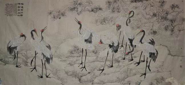 素朴的一花一草、精巧的一鸟一雀