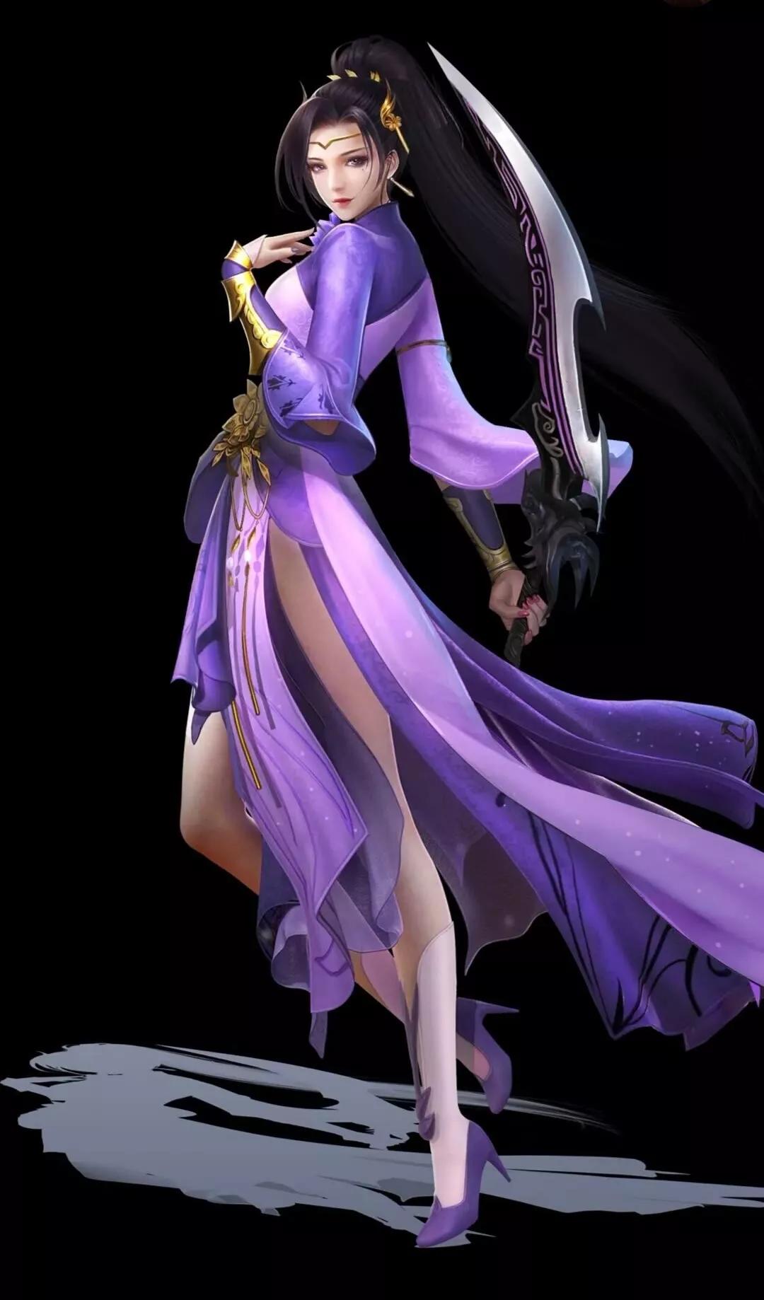 动漫壁纸二次元御姐,游戏动漫美女壁纸