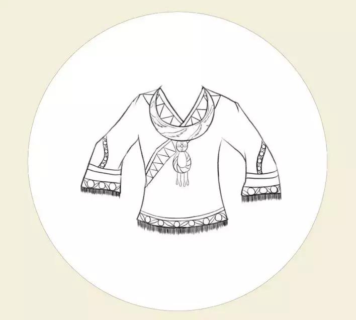 衣服简笔画和裙子简笔画,各种各样的漂亮衣服裙子简笔画