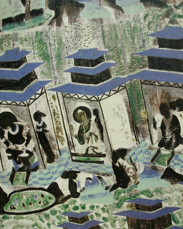 敦煌壁画320窟赏析,敦煌莫高窟420窟壁画