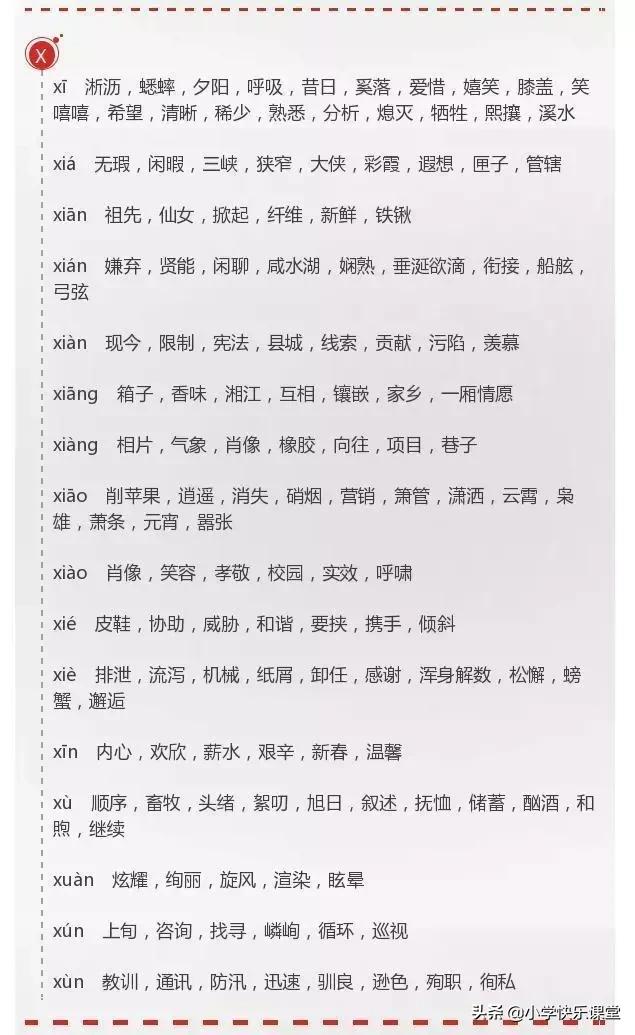 同音字大全及拼音,小学生常见同音字