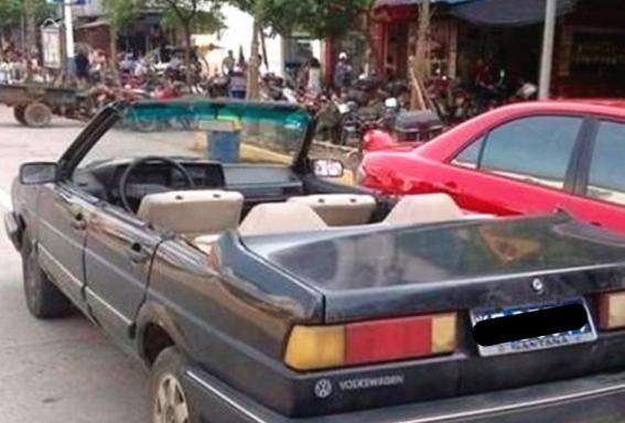 改装老款二手桑塔纳多少钱一台,桑塔纳怀旧版改装敞篷