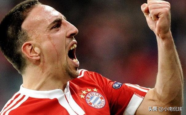 拜仁国王里贝里,被称为国王的球星