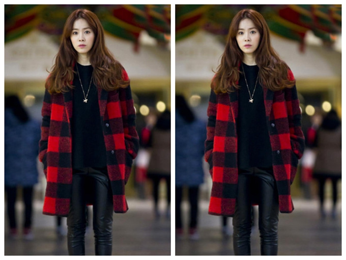 江疏影穿大衣搭配,杨幂冬天穿什么颜色好看