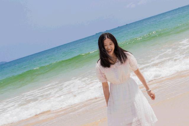 深圳少见的“十里银滩”，美到无边