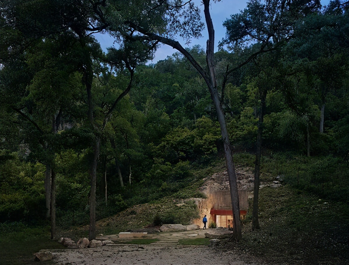 洞穴酒窖铺砖,拉培耶洞穴酒窖
