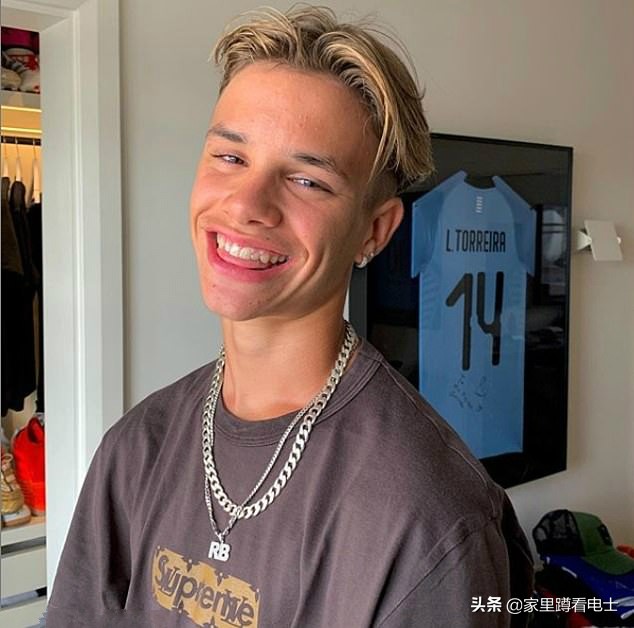 贝克汉姆17岁儿子照片,贝克汉姆抬头纹帅