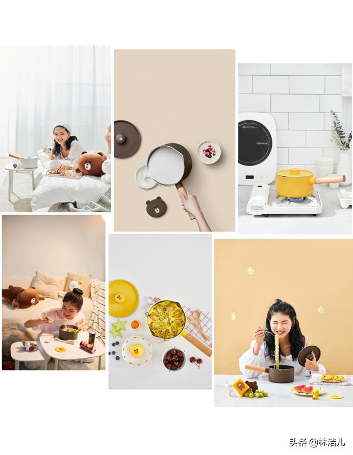 布朗熊与可妮兔背靠背坐着,布朗熊和可妮兔吃西瓜