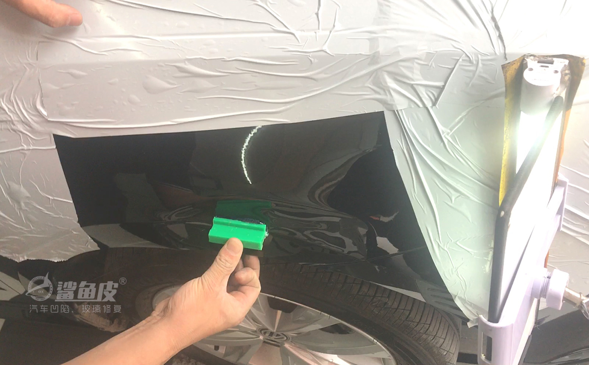 大众后叶子板凹陷修复影响卖吗,大众叶子板凹陷修复教程
