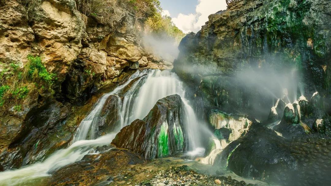 腾冲热海康养中心,腾冲热海景区冬季