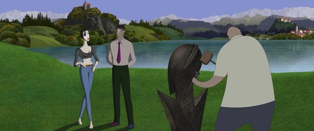 一部名字像恐怖片却不惊悚的电影,好看但又很虐的动画电影