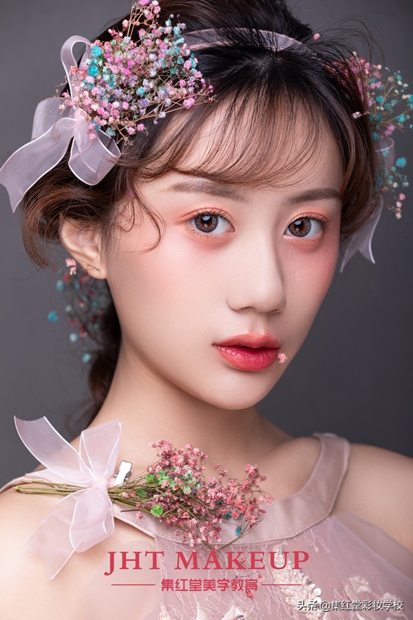 集红堂彩妆学校彩妆作品展