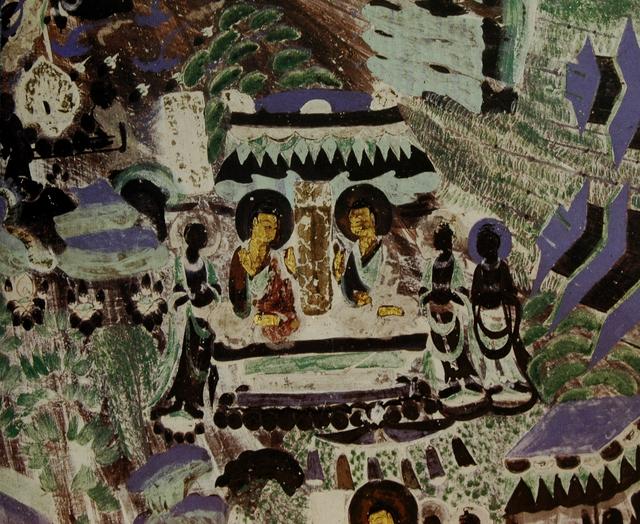 敦煌壁画320窟赏析,敦煌莫高窟420窟壁画