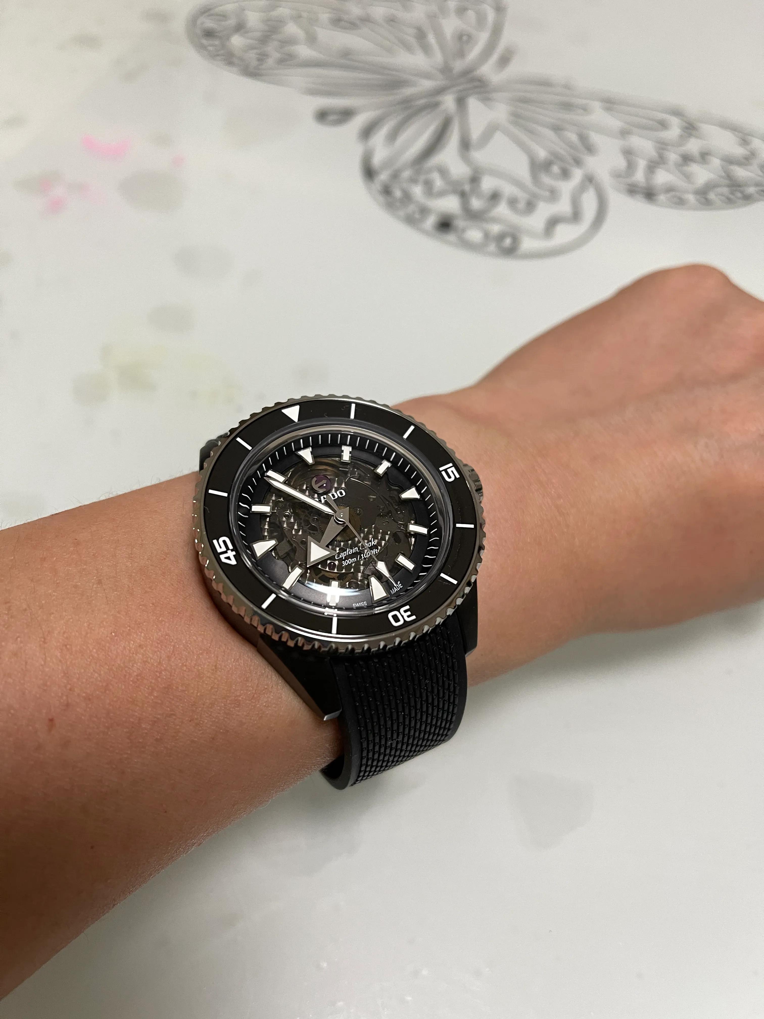 rado雷达表晶萃系列,rado瑞士雷达真我镂空腕表