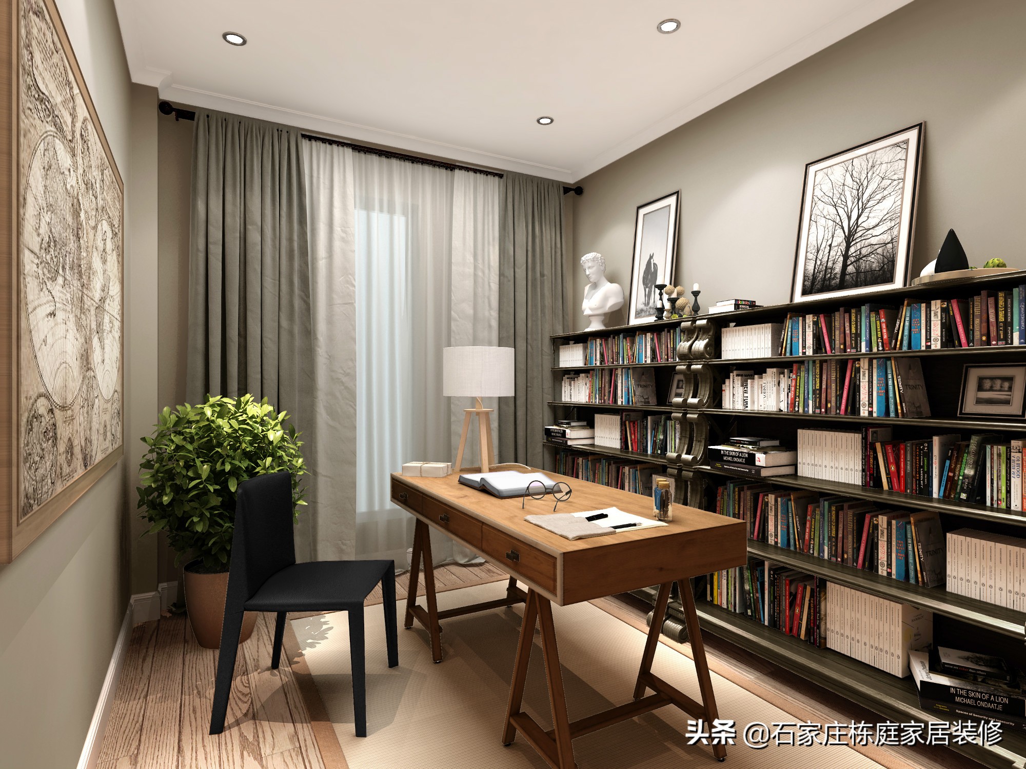 书房最好的装修方法,书房如何装修最实用