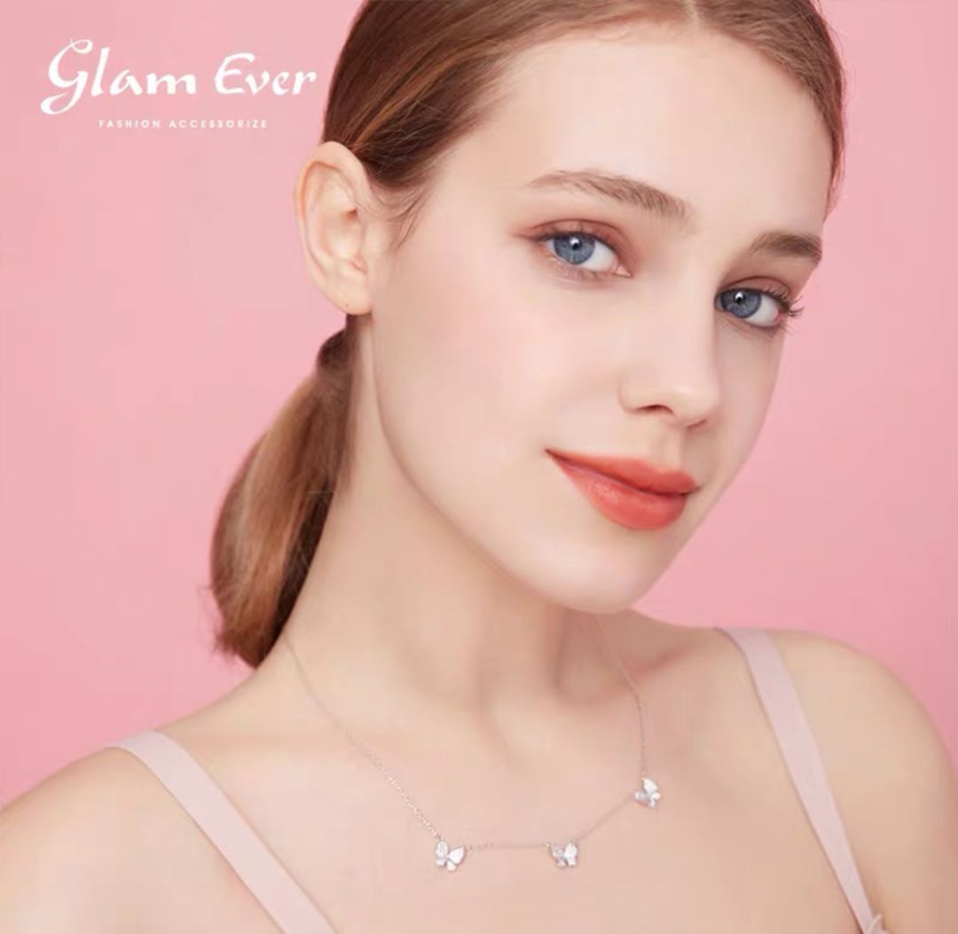 童年饰品金蝴蝶,童年土味发饰效果图