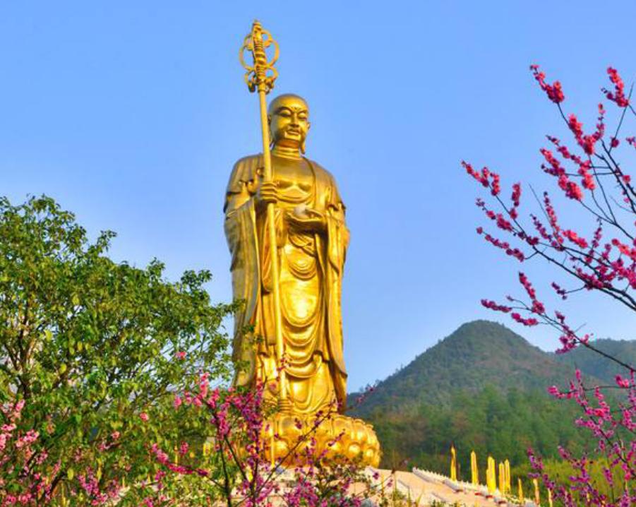 世界上最大的地藏王寺庙,安徽地藏菩萨铜像