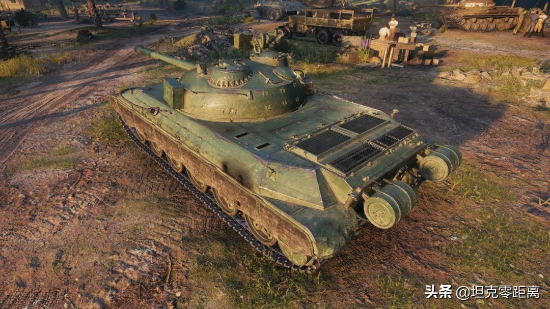 坦克世界113金币重坦,坦克世界c系10级轻坦wz132-1配件