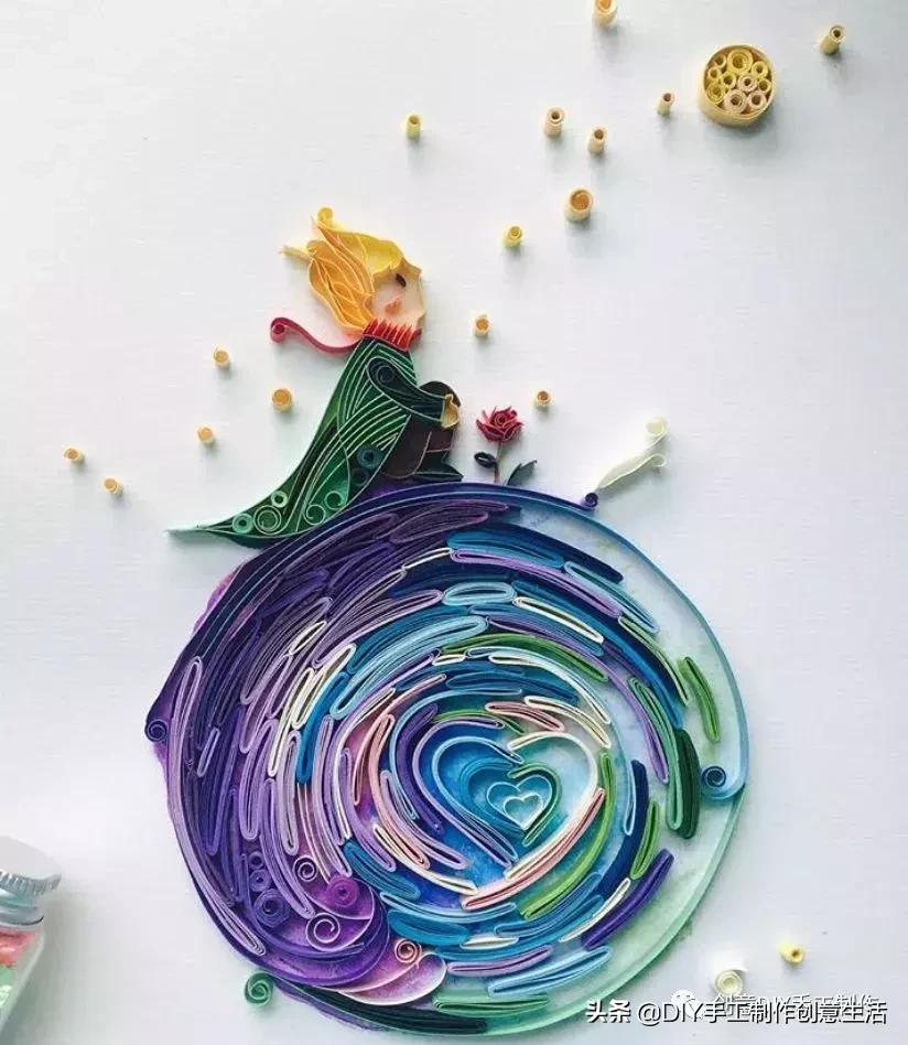 怎么用纸做立体画,用纸做的立体画