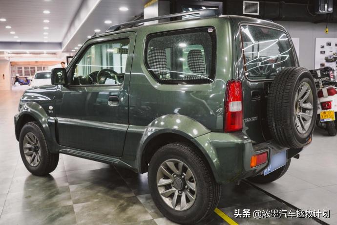 铃木吉姆尼翻新整备,新款铃木吉姆尼实拍图造型经典