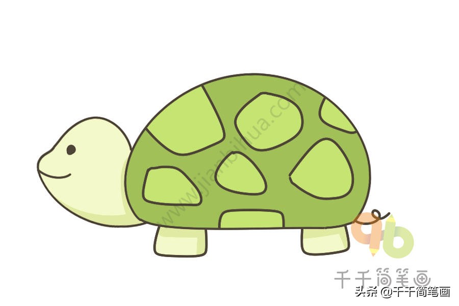 幼儿简笔画入门动物图片,2-6岁幼儿启蒙动物简笔画