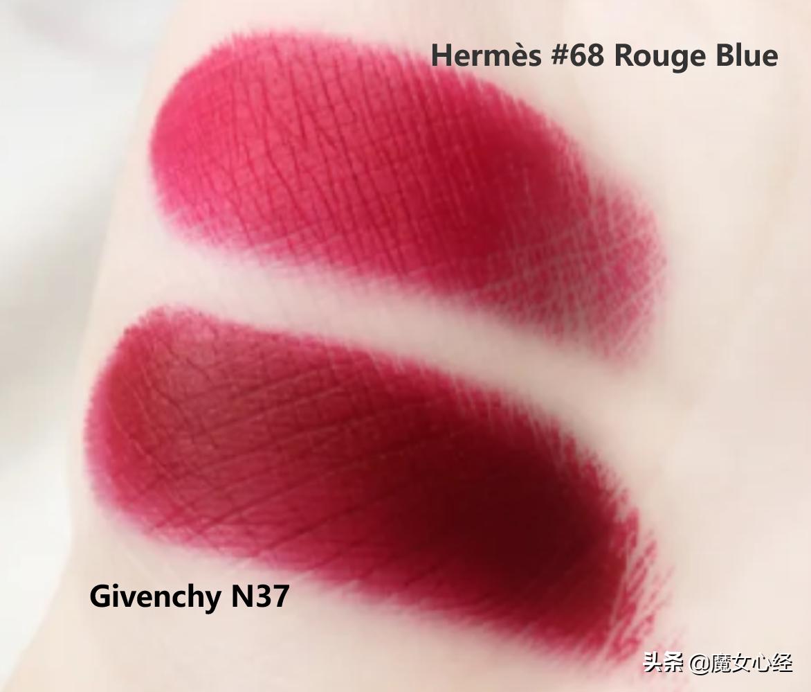 爱马仕75号哪个颜色显白,显白色口红色号唇釉