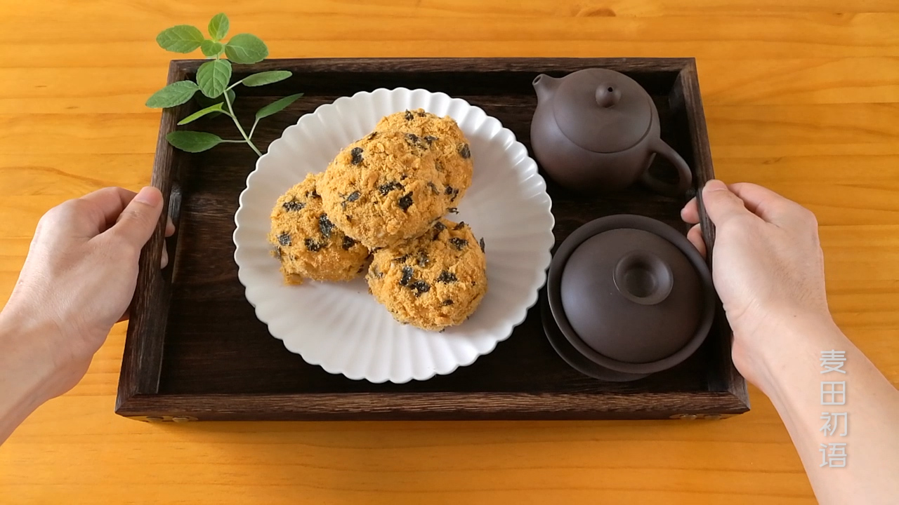 网红肉松小贝原来是这么做出来的,自制全部网红款的肉松小贝做法