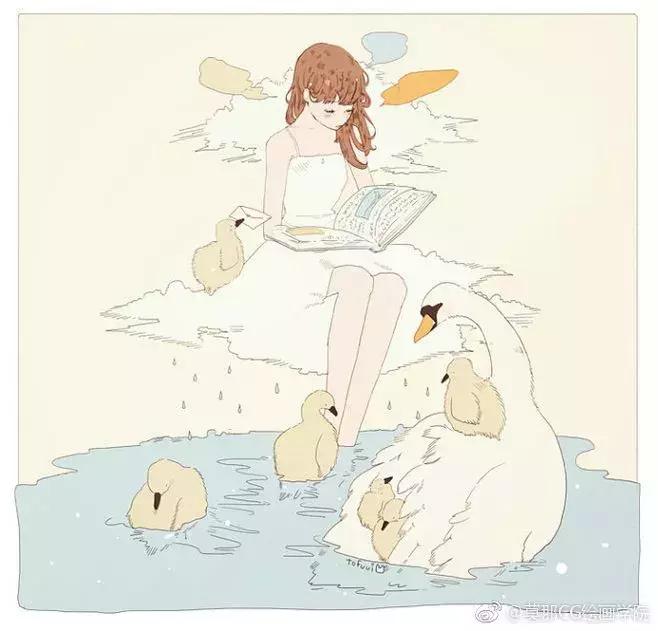 插画家的绝美画风,台湾插画师雪梨作品