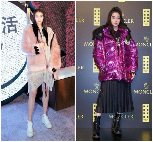 何穗杨幂穿的什么,杨幂黑色蓬蓬裙穿搭