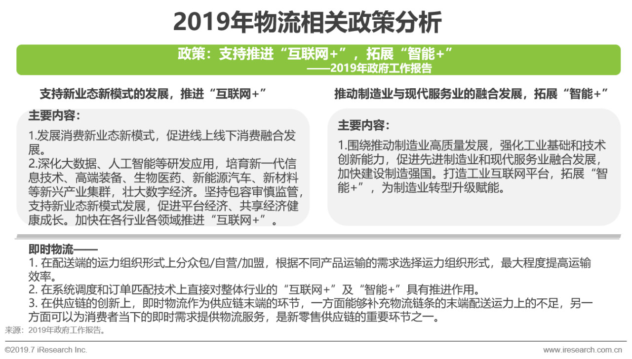 2019年中国即时物流行业现状分析