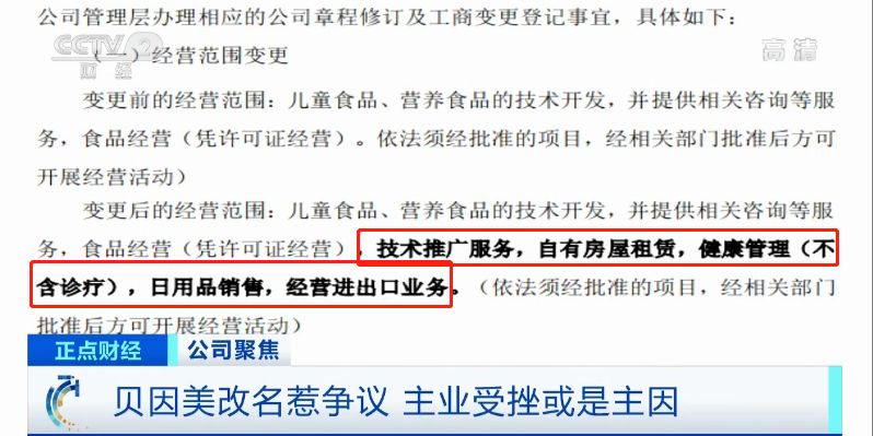 贝因美,改名了!一个奶粉品牌,房屋租赁咋也成了主营业务?