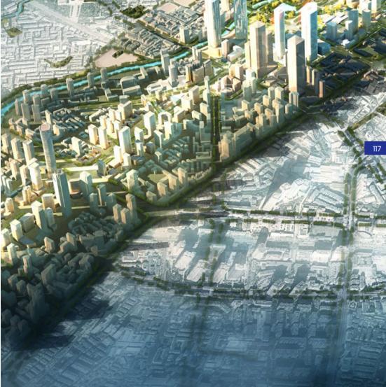 昆明未来的规划实景效果图,昆明东部商务区效果图