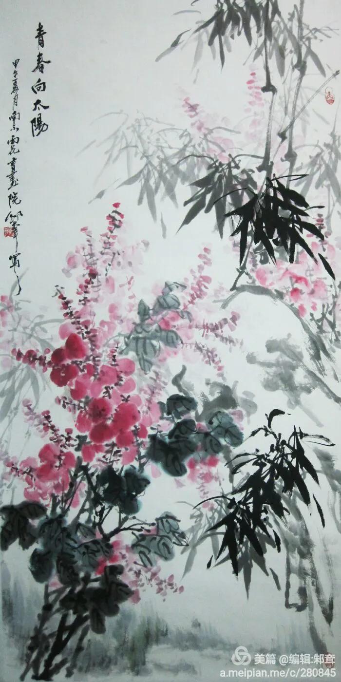 邹大耳写意画作品欣赏,邹大耳写意作品欣赏