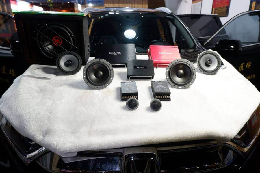 本田crv音响小升级,本田crv音响升级了