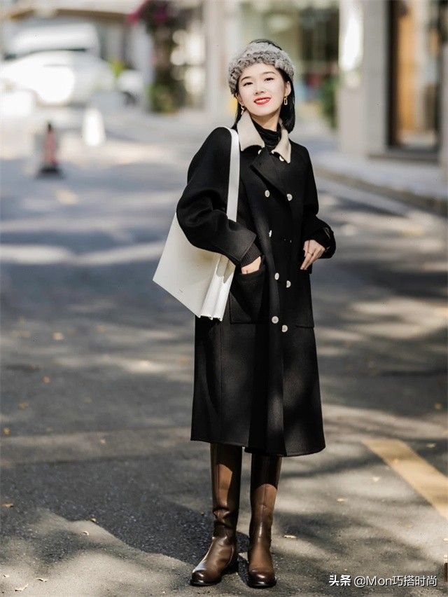 冬日露腿氛围感穿搭,不露脚踝不露腿的穿搭技巧